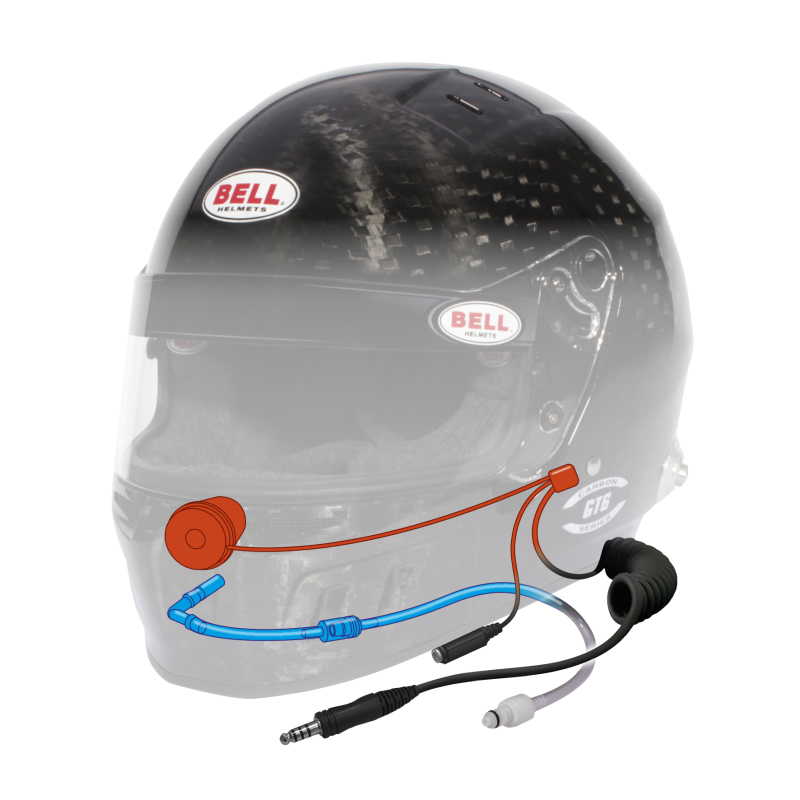 Bell GT6 RD Carbon-4C (HANS) (6 3/4) FIA8859/SA2020 - Size 54 - 1239101