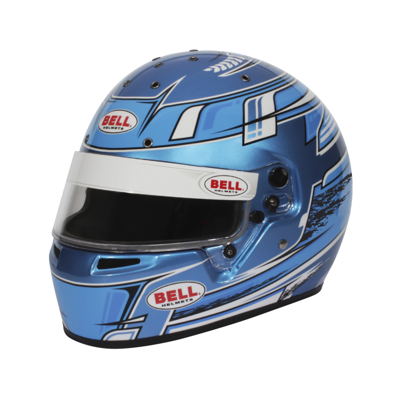 Bell KC7 CMR Champion 7 1/8 CMR2016 Brus Helmet - Size 57 (Blue) - 1311104