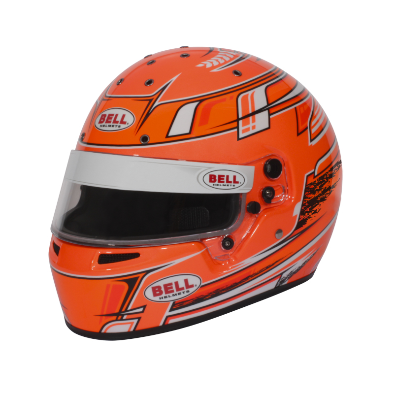 Bell KC7 CMR Champion 6 3/4 CMR2016 Brus Helmet - Size 54 (Orange) - 1311121