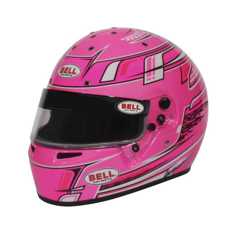 Bell KC7 CMR Champion 7 CMR2016 Brus Helmet- Size 56 (Pink) - 1311133