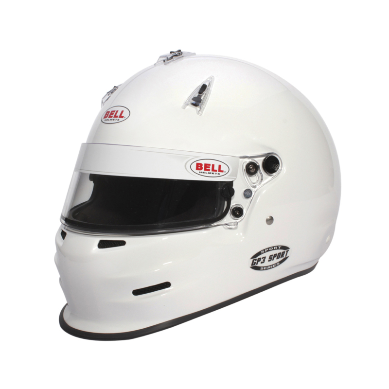 Bell GP3 Sport SA2020 V15 Brus Helmet - Size 61+ (White) - 1417A24