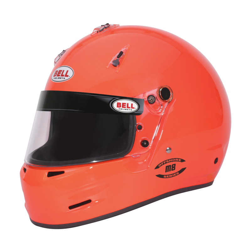 Bell M8 SA2020 V15 Brus Helmet- Size 67-68 (Orange) - 1419A39