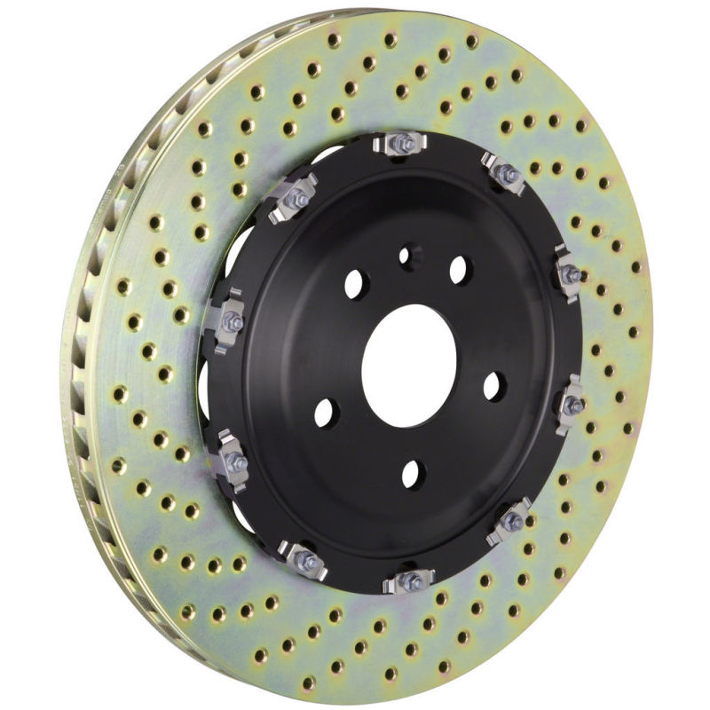 Brembo 06-08 RS4 Front 2-Piece Discs 380x34 2pc Rotor Drilled - 101.9006A