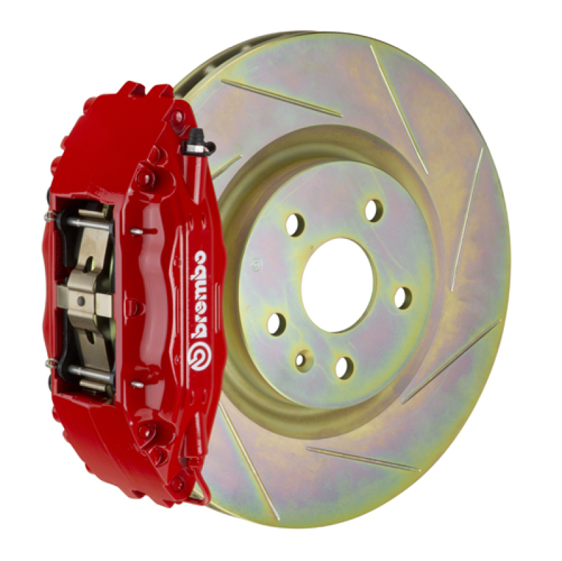 Brembo 12-16 FR-S Front GT BBK 4 Piston Cast 2pc 326 x30 1pc Rotor Slotted Type1-Red - 1H5.6005A2