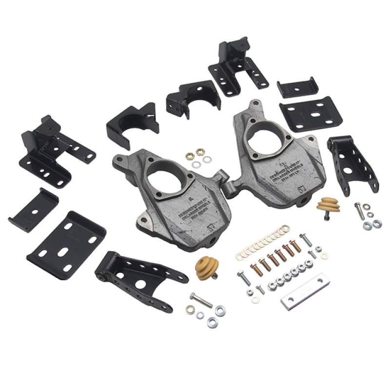 Belltech LOWERING KIT 16.5-17 Chevy Silverado Standard Cab 2WD 3-4F / 5-6R - 1012