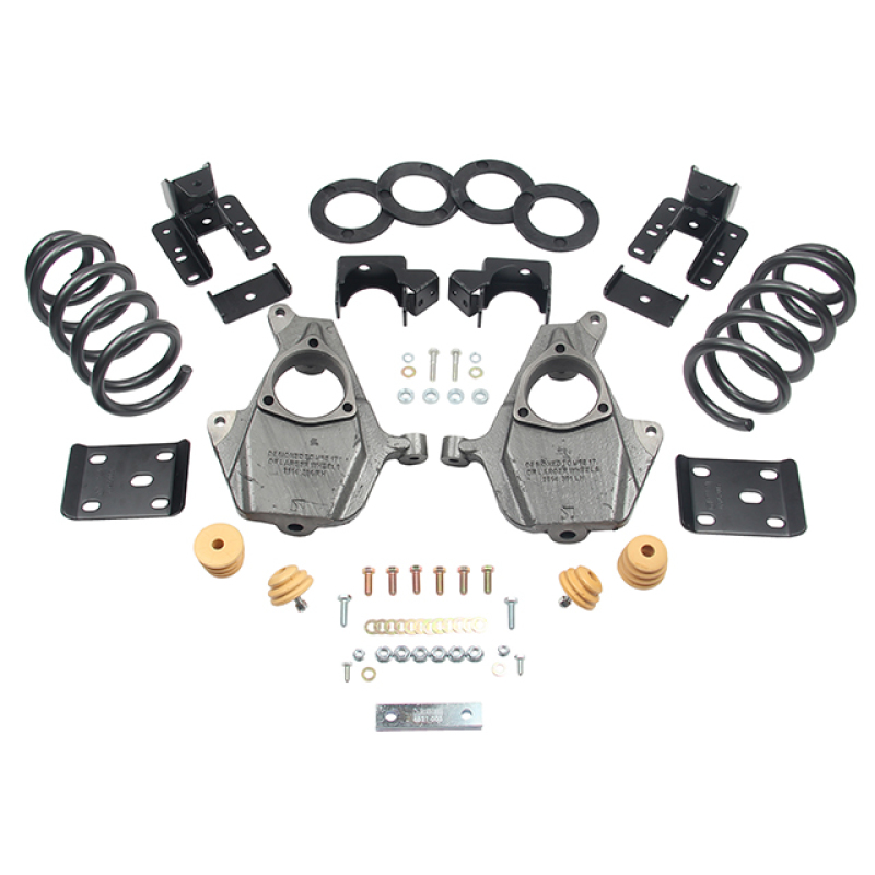 Belltech LOWERING KIT 16.5-17 Chevy Silverado Ext/Crew Cab 2WD 3-4F / 5-6R - 1013