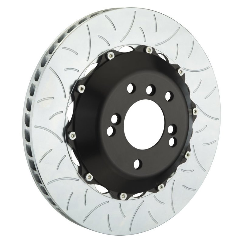 Brembo 05-1ster S/Spyder (PCCB Eqpt) Rr 2-Piece Discs 350x28 2pc Rotor Slotted Type3 - 203.8007A