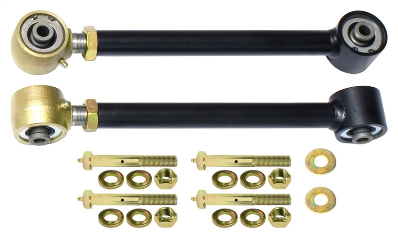 RockJock TJ/LJ Johnny Joint Adjustable Control Arms Lower Front or Rear Adjustable Greasable Pair - CE-9106