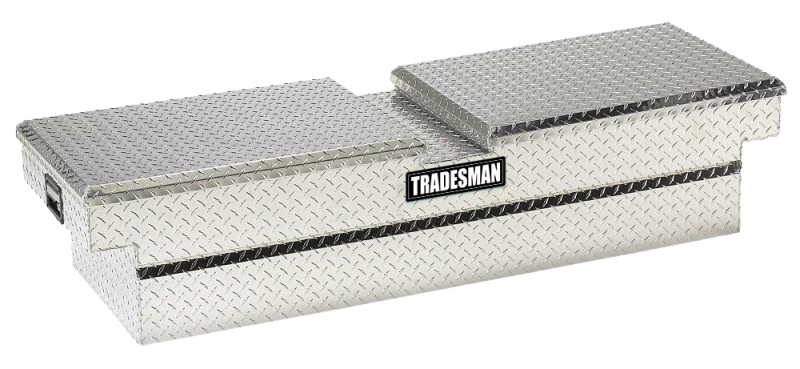Tradesman Aluminum Cross Bed Truck Tool Box (60in.) - Brite - 111052
