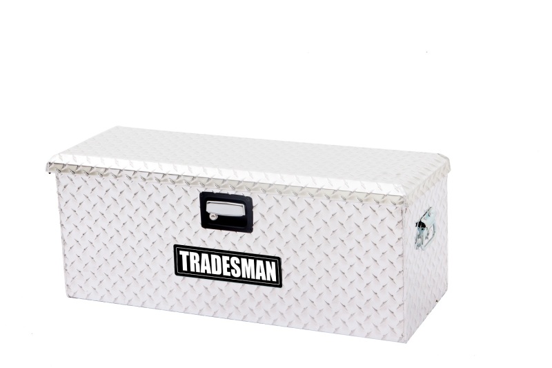 Tradesman Aluminum ATV Flush Mount Storage Box (36in.) - Brite - 288273A