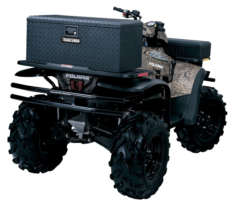 Tradesman Aluminum ATV Flush Mount Storage Box (36in.) - Black - 288273BK