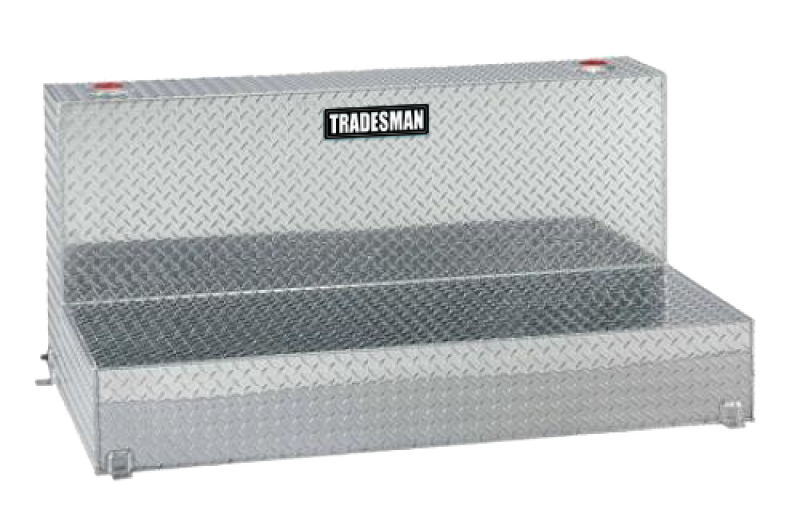 Tradesman Aluminum L-Shape Liquid Storage Tank (48 Gallon Capacity) - Brite - 3248