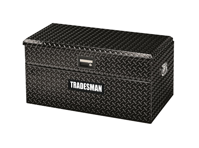 Tradesman Aluminum Flush Mount Truck Tool Box (40in.) - Black - 79440