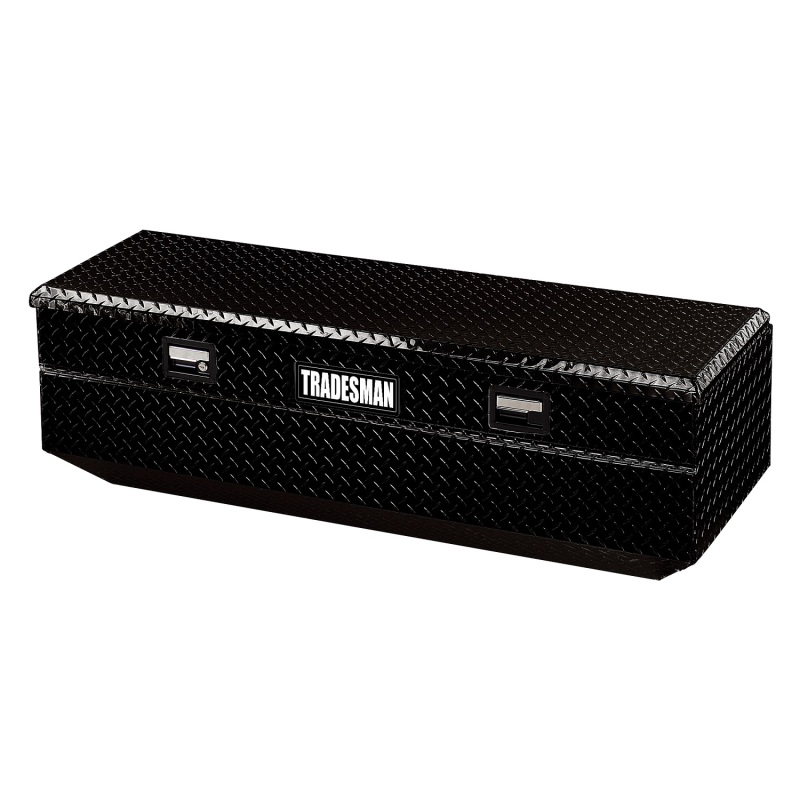 Tradesman Aluminum Flush Mount Truck Tool Box (48in.) - Black - 79447