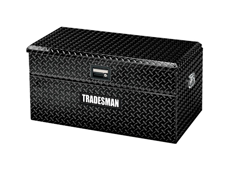 Tradesman Aluminum Flush Mount Truck Tool Box Full/Wide (48in.) - Black - 79447WB