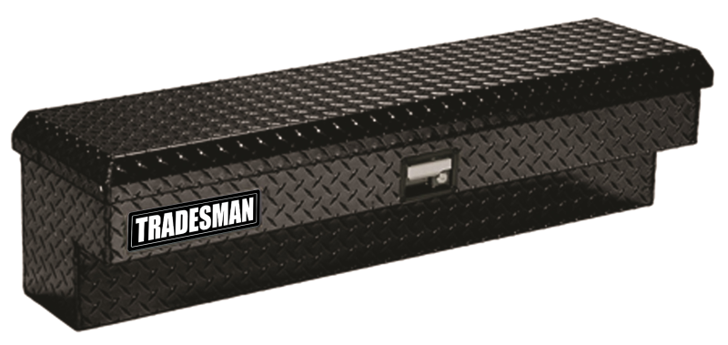 Tradesman Aluminum Side Bin Truck Tool Box (48in.) - Black - 79748