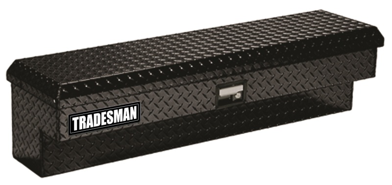 Tradesman Aluminum Side Bin Truck Tool Box (70in.) - Black - 79772