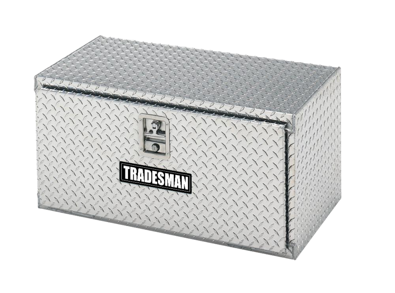 Tradesman Aluminum Underbody Truck Tool Box (24in.) - Brite - 8224T