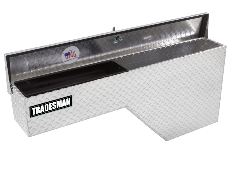 Tradesman Aluminum Fender Well Truck Tool Box (48in.) - Brite - 8225