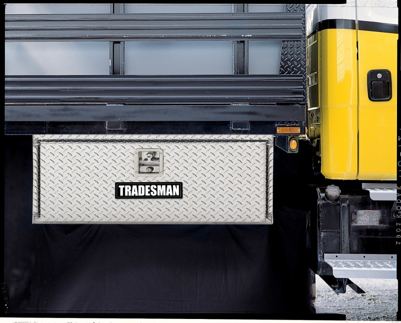 Tradesman Aluminum Underbody Truck Tool Box (48in.) - Brite - 8248T