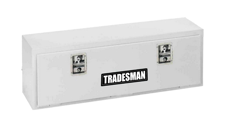 Tradesman Steel Top Mount Truck Tool Box (72in.) - White - 86172