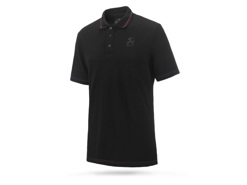 Akrapovic Corpo Polo Black Mens - XS - 802130