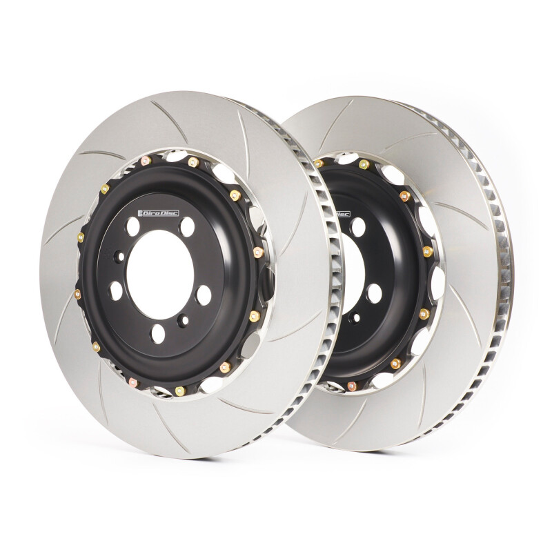 GiroDisc 2020+ Chevrolet Corvette Z06 (C8 w/Factory Iron Rotors) Slotted Front Rotors - A1-319