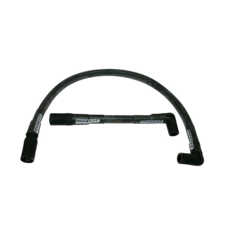 Moroso 99-15 Harley-Davidson FXD/FXDWG Sleeved Ultra 40 Wire Set - Black - 28316