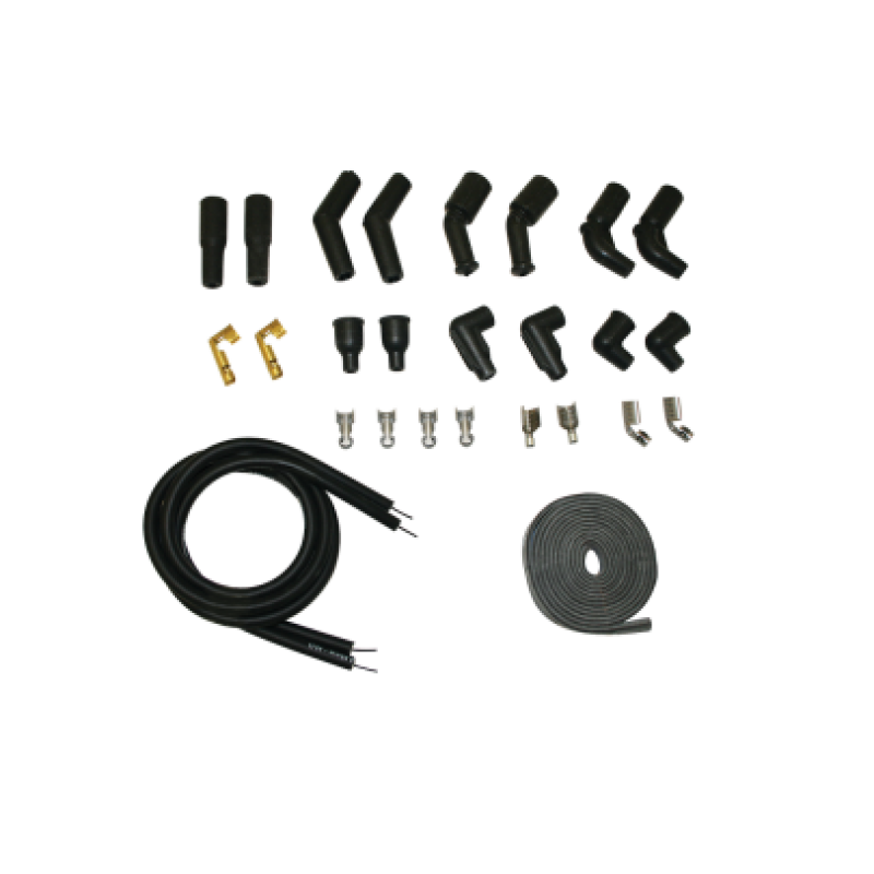 Moroso 78-15 Harley-Davidson Universal Kit Sleeved Ultra 40 Wire Set - Black - 28321