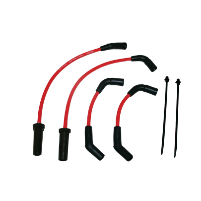 Moroso 2018+ Harley-Davidson Milwaukee 8 Softail Ultra 40 Wire Set - Red - 28645