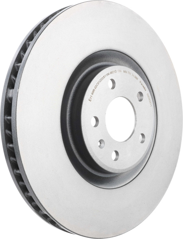 Brembo 10-11 Cadillac STS Front UV Coated Rotor - 09.D938.11