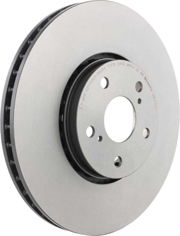 Brembo 19-22 Mercedes-Benz G63 AMG Rear UV Coated Rotor - 09.E230.11