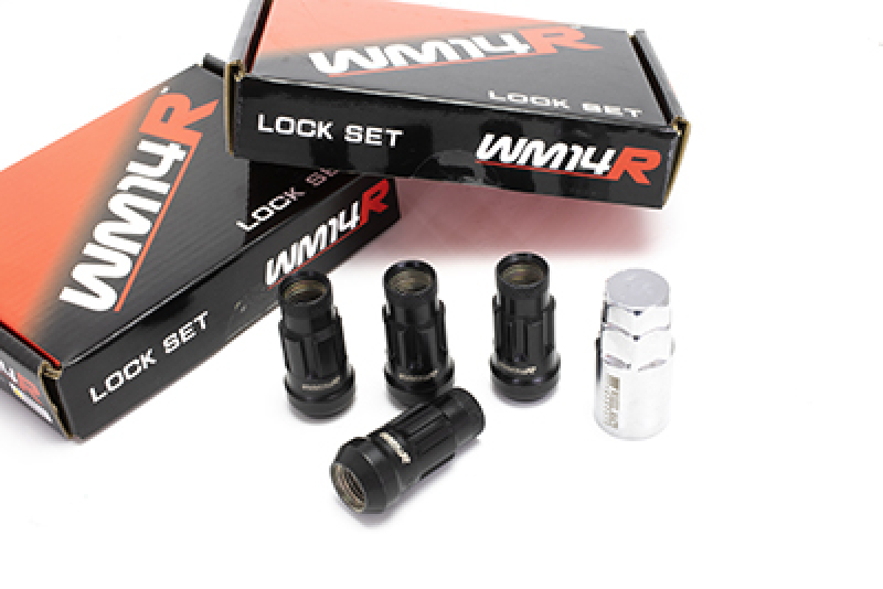 Wheel Mate WM14R 14x1.50 Wheel Locks Chrome 4 PCS - WM14R02C