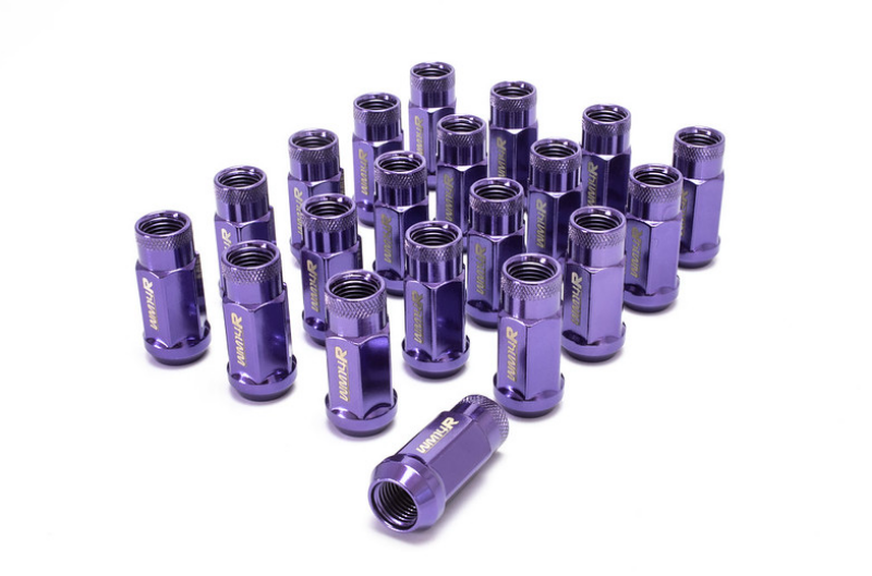 Wheel Mate WM14R 14x1.50 Lug Nuts Purple 20 PCS - WM14R06L