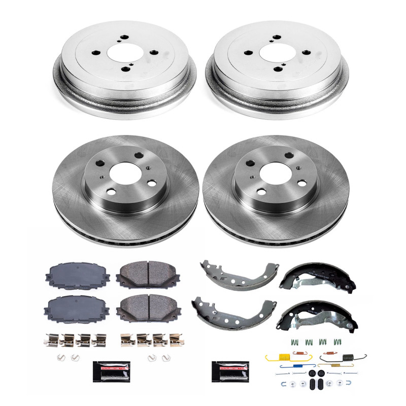 Power Stop 15-18 Toyota Yaris Front & Rear Autospecialty Brake Kit - KOE15497DK