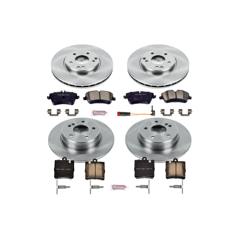 Power Stop 2003 Mercedes-Benz C230 Front & Rear Autospecialty Brake Kit - KOE2783