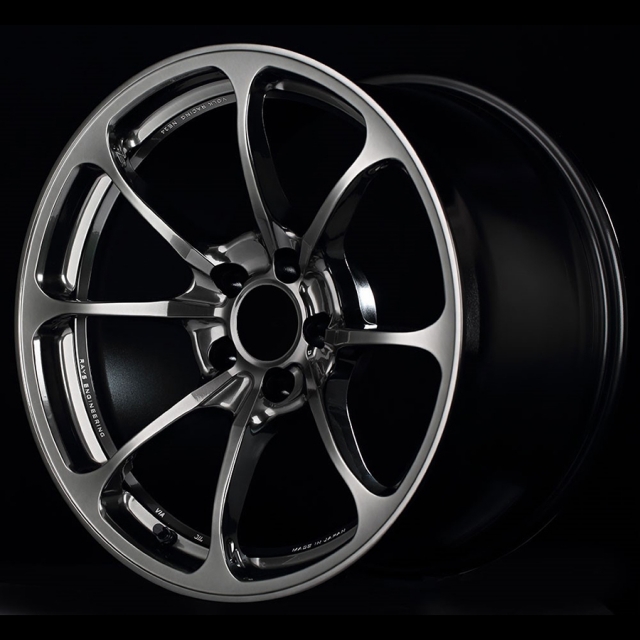 VOLK  NE24 SHINNIG BLACK METAL  18X9.5 +38MM / BP 5x114.3 (5x4.5)