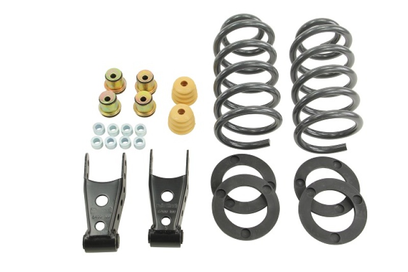 Belltech LOWERING KIT 14 Silverado/Sierra All Cab 2WD 1in or 2in Front/2in or 3in Rear w/o Shock - 985