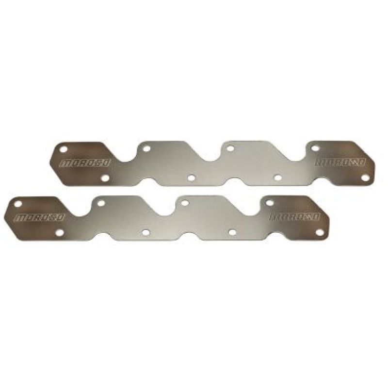 Moroso CFE SBX 4.5in Bore Space Heads Exhaust Block Off Storage Plate - Pair - 25159