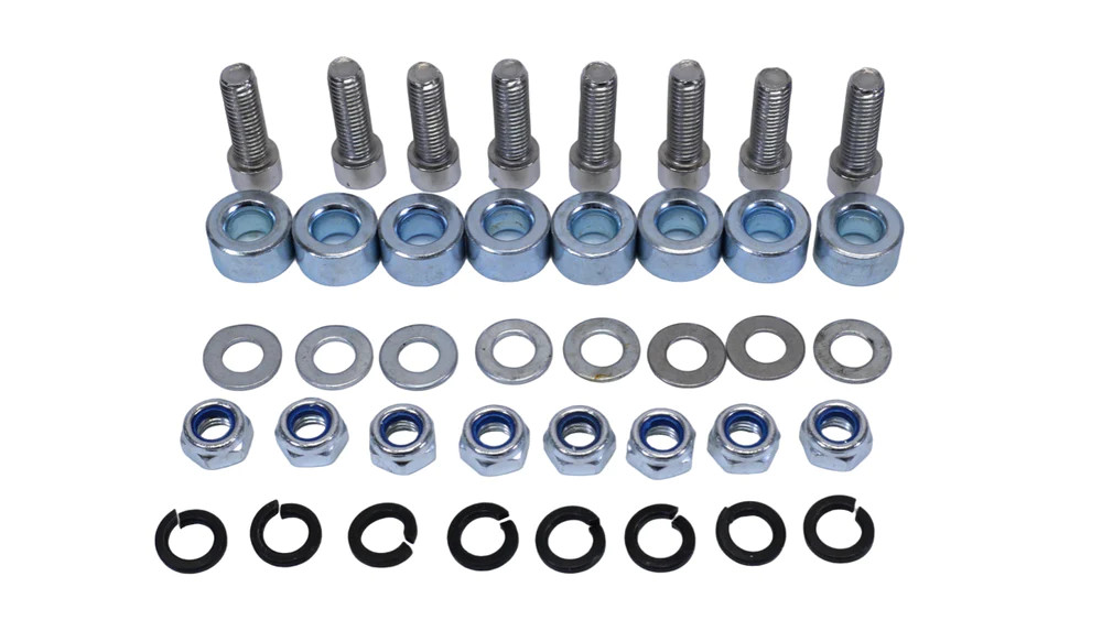 PLM Seat Hardware Kit - Bolts Nuts Washers Spacers For Sparco Recaro Bride Seats