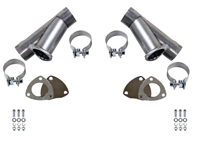 Granatelli 4.0in Stainless Steel Manual Dual Exhaust Cutout - 306540D