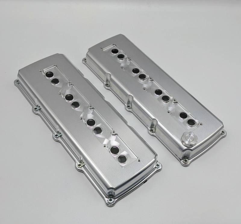 Granatelli 10-22 Dodge HEMI 5.7L/6.1L/6.2L/6.4L Billet Valve Cover Set w/Oil Fill Cap - VC-2010FC