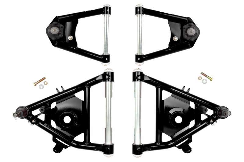 UMI Performance 73-87 GM C10 Street Performance A-Arm Kit - Black - 643233-B