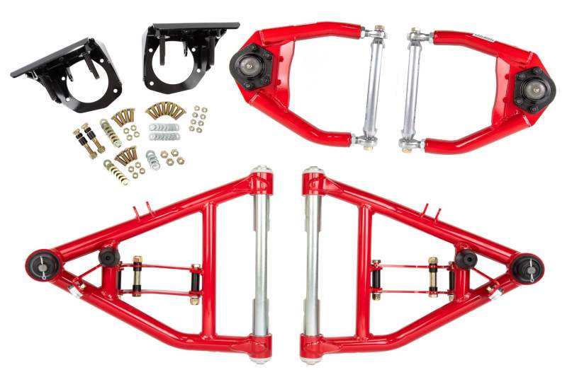 UMI Performance 73-87 GM C10 CornerMax A-Arm Kit - Red - 643546-R