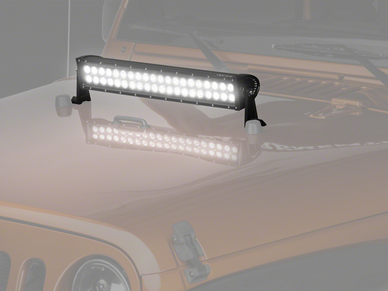 Raxiom 20-In Dual Row LED Light Bar Flood/Spot Combo Beam Universal (Some Adaptation Required) - J106720