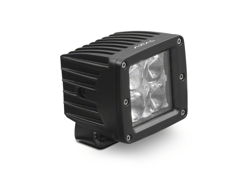 Raxiom Axial Series 3-In 4-LED Cube Light Flood Beam Universal (Some Adaptation May Be Required) - J109462