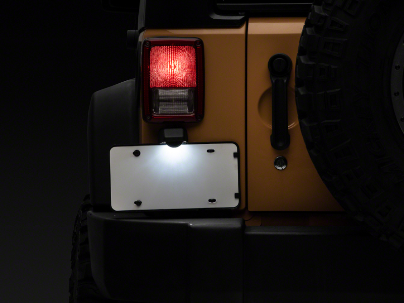 Raxiom 07-18 Jeep Wrangler JK Axial Series LED License Plate Conversion - J132812