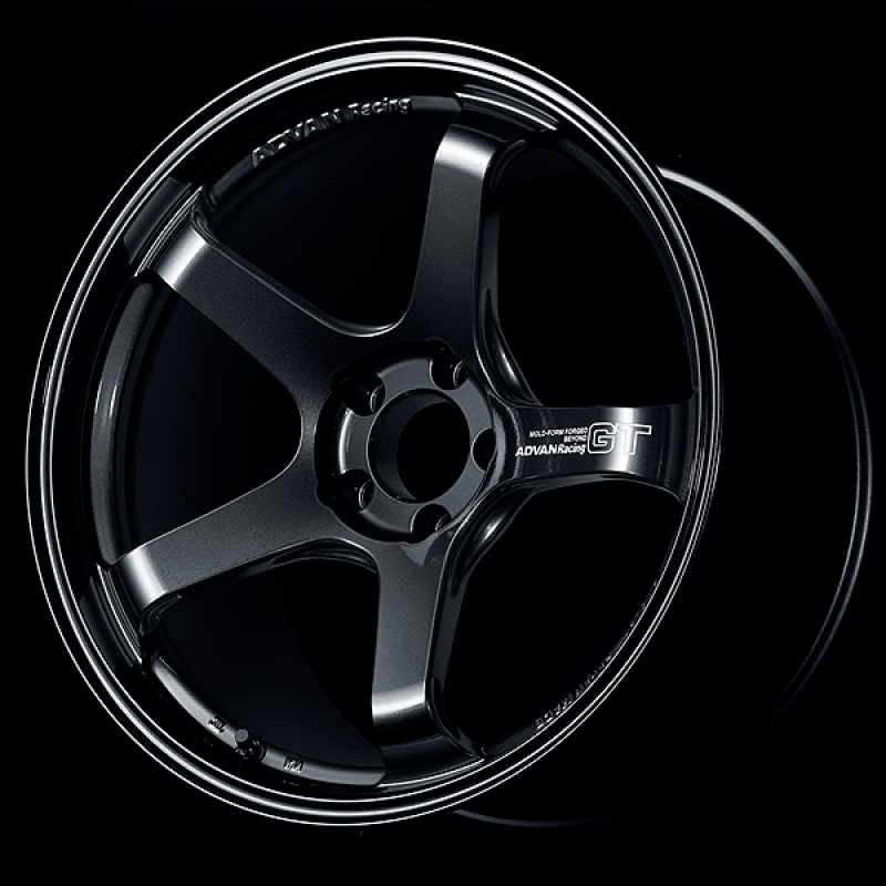Advan GT Beyond 18X8.0 +42 5-112 Racing Titanium Black Wheel - YAQB8G42MTB
