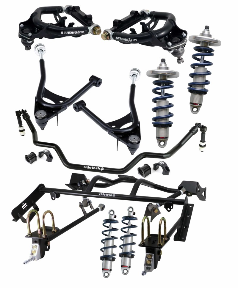 Ridetech 67-70 Ford Mustang HQ CoilOver Suspension System - 12100202