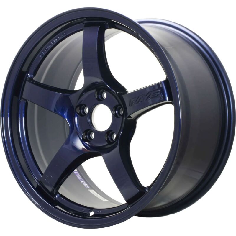 Gram Lights 57CR 18x935 +22 5-114.3 Eternal Blue Pearl Wheel - WGCRX22EEBP